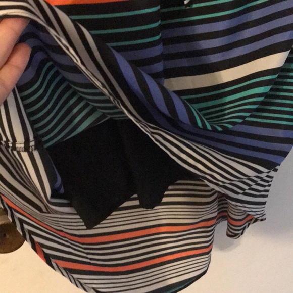 Hi-lo draw-waist dress with coordinating cardigan - Picture 3 of 3